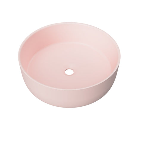 Timberline Allure Topmount Basin 360mm Matte Pink ALL-BS-360-PM-U