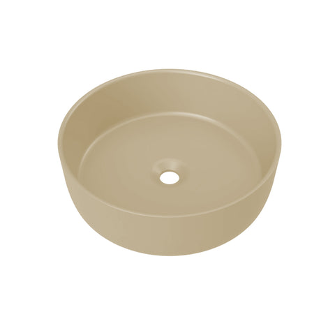 Timberline Allure Topmount Basin 360mm Matte Ivory ALL-BS-360-IM-U
