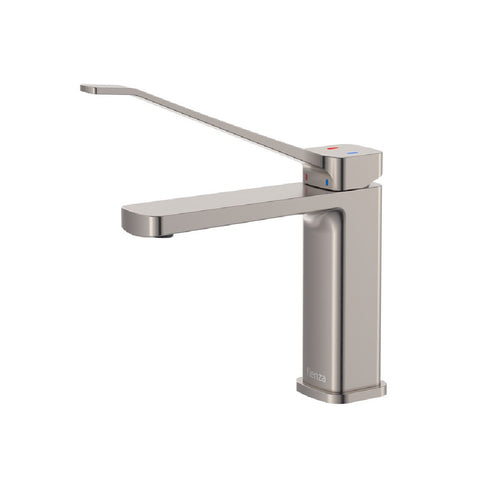 Fienza Tono Care Basin Mixer Brushed Nickel 233103DBN