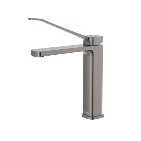 Fienza Tono Care Medium Basin Mixer Gunmetal 233110DGM