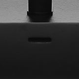 Fienza Montana Amato On Kickboard Vanity (1 Taphole) 900mm Satin Black MON90BBK