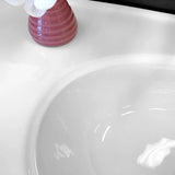 Fienza Rotondo Amato On Kickboard Vanity (1 Taphole) 750mm Satin White ROT75BWK