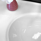 Fienza Rotondo Uni Wall Hung Vanity w/ Handles (1 Taphole) 600mm Gloss White ROT60J