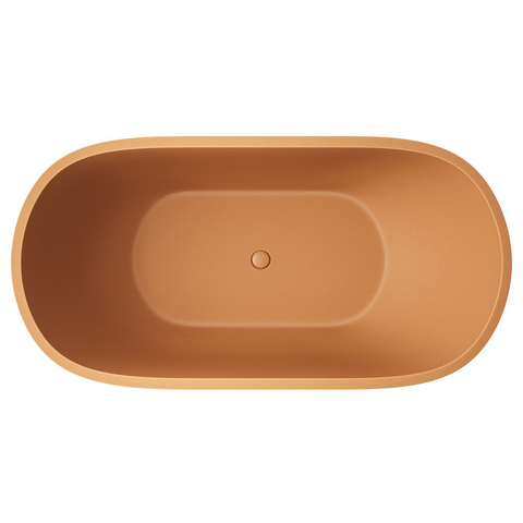 Fienza Jada 1500mm Freestanding Concrete Bath Tuscan FC12TU