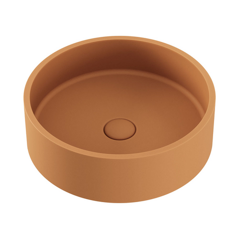 Fienza Jada Round Above Counter Basin 390x390mm Tuscan RB199TU