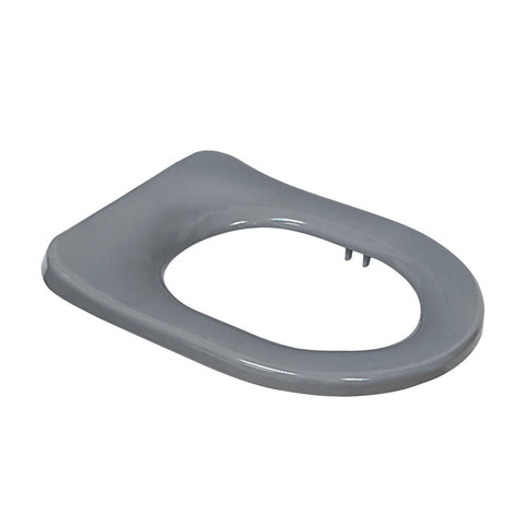 Fienza Stella Care Toilet Seat Single Flap Grey UF039G