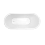 Decina Turin Inset Spa Bath 1700mm 6 Jet Gloss White UN1700BUILD6JW