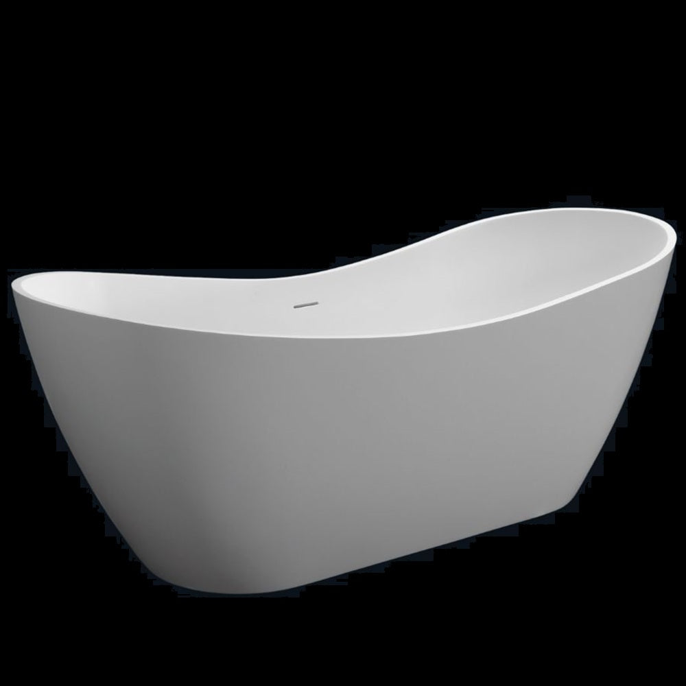 Kaskade Pure Bridgette Freestanding Oval Bath 1832mm Matte White VX13-1832-NIK8646NA