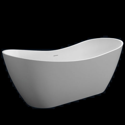 Kaskade Pure Bridgette Freestanding Oval Bath 1832mm Matte White VX13-1832-NIK8646NA