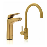 Billi Quadra Plus 15 XL Filter Tap & Gooseneck Mixer Urban Brass 904105LGUB