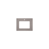 Fienza Undermount Vanity Bench Top 600mm (1 Taphole) Silica Free Urban Crete 507-113-SF