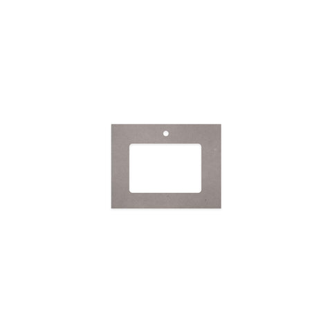 Fienza Undermount Vanity Bench Top 600mm (1 Taphole) Silica Free Urban Crete 507-113-SF