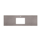 Fienza Undermount Vanity Bench Top 1500mm (1 Taphole) Single Bowl Silica Free Urban Crete 507-117-SF