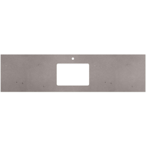 Fienza Undermount Vanity Bench Top 1800mm (1 Taphole) Single Bowl Silica Free Urban Crete 507-126-SF