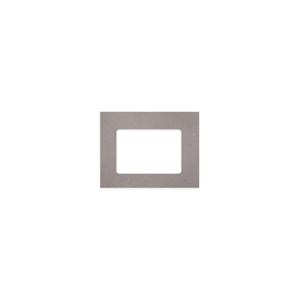 Fienza Undermount Vanity Bench Top 600mm (No Taphole) Silica Free Urban Crete 507-141-SF