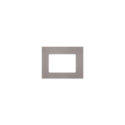 Fienza Undermount Vanity Bench Top 600mm (No Taphole) Silica Free Urban Crete 507-141-SF