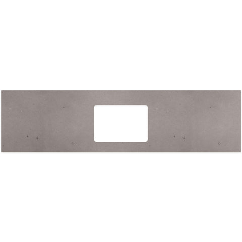Fienza Undermount Vanity Bench Top 1800mm (No Taphole) Single Bowl Silica Free Urban Crete 507-148-SF