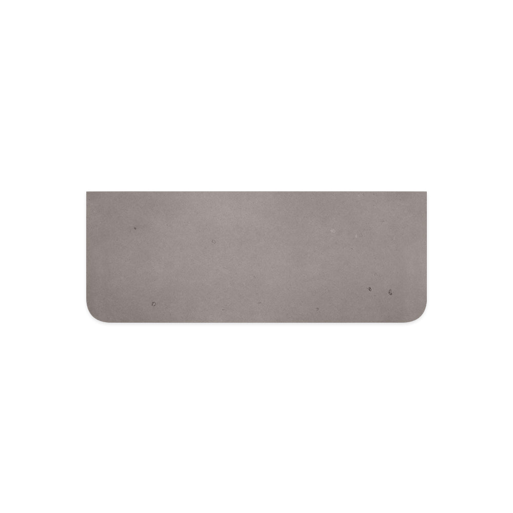 Fienza Urban Crete Curved 1200mm Stone Top (No Taphole) Silica Free 507-163-SF
