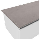 Fienza Urban Crete 1500mm Stone Top (No Taphole) Silica Free 507-105-SF