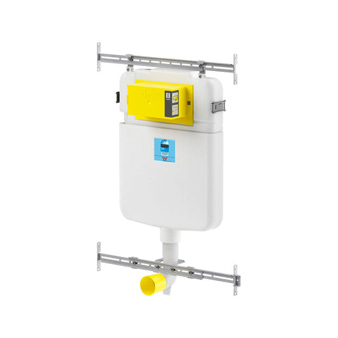 Fienza Viega Pure In Wall Cistern For Floor Mounted / Wall Faced Pan Setup V-01