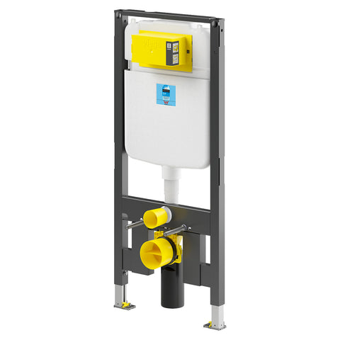 Fienza Viega Dry In Wall Cistern & Frame For Wall Hung Pan Setup V-02