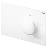 Fienza Viega More202 Raised Knob Electronic Flush Plate White V-MORE202W-KIT