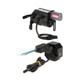 Fienza Viega More202 Raised Knob Electronic Flush Plate White & Chrome V-MORE202C-KIT