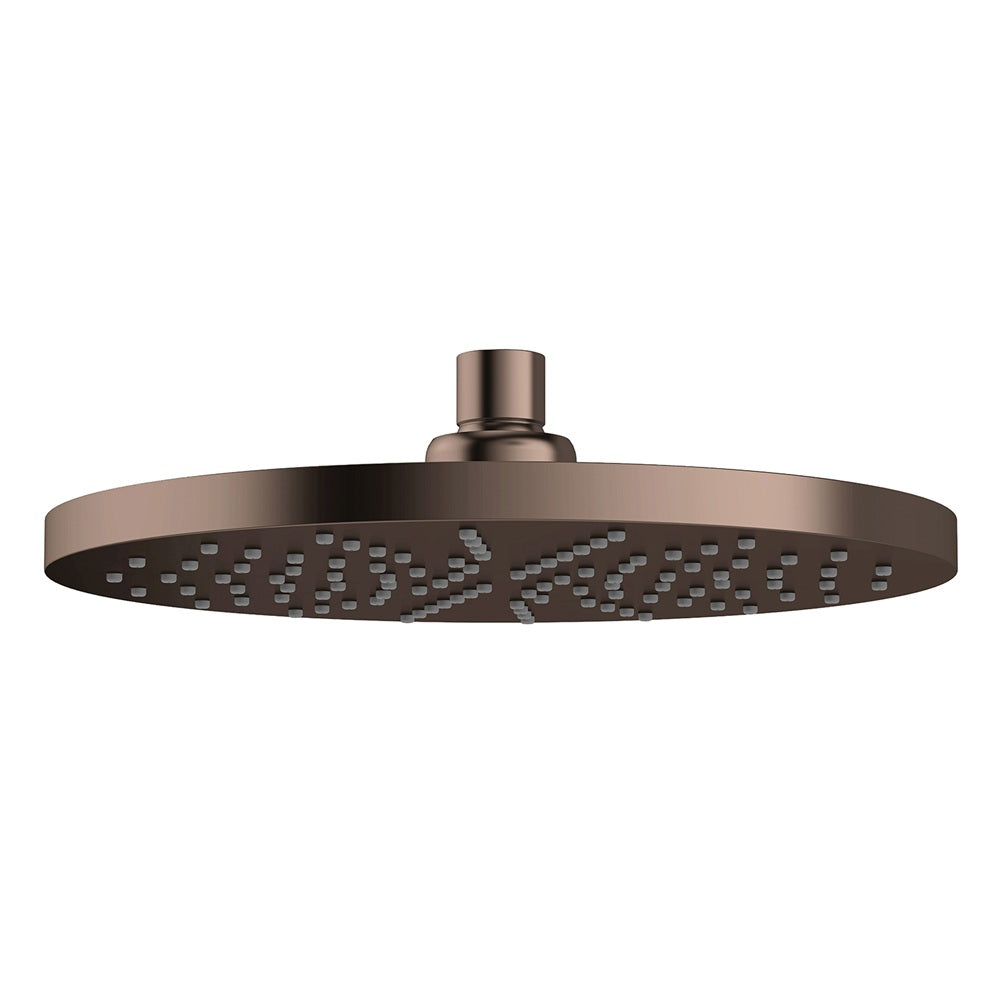 Phoenix Vivid Shower Rose 230mm Round Brushed Bronze V527-24
