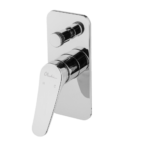 Oliveri Verona Wall Mix w/ Diverter Chrome VA304500CR