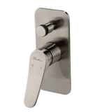 Oliveri Verona Wall Mix w/ Diverter Brushed Nickel VA304502BN