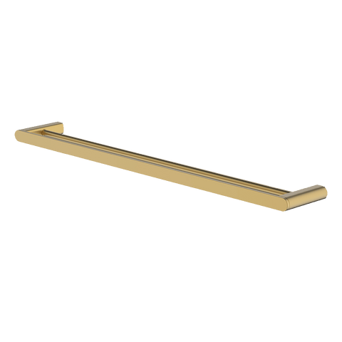 Abey Vela Double Towel Rail 760mm Brushed Brass VDTR-BB