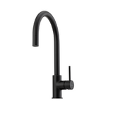 Oliveri Tap Venice Pull-out Gooseneck Mixer Matte Black VE520FMB-P