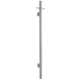 Bella Vista Mica Vertical Heated Towel Rail Brushed Nickel VHTR-BN