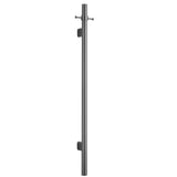 Bella Vista Mica Vertical Heated Towel Rail Gunmetal VHTR-GM