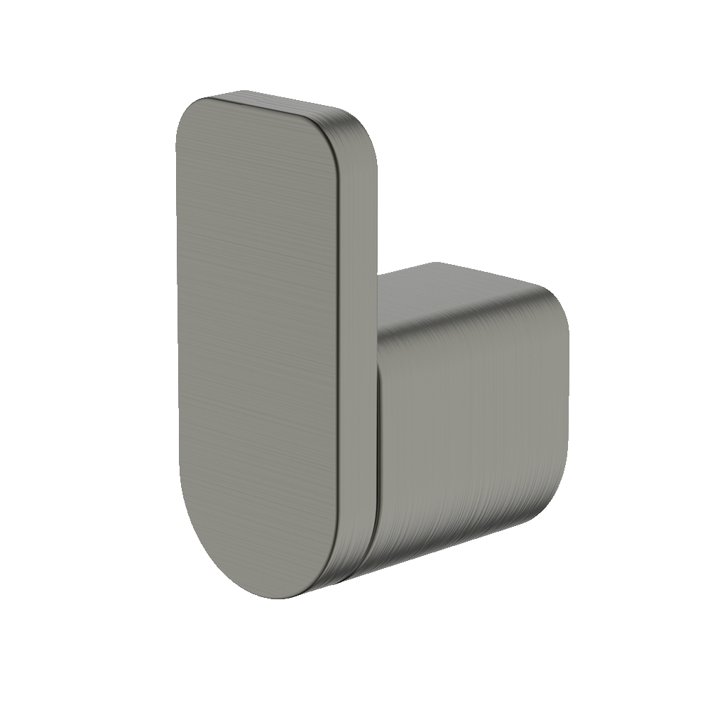 Abey Vela Robe Hook Chrome Gunmetal VRH-GM