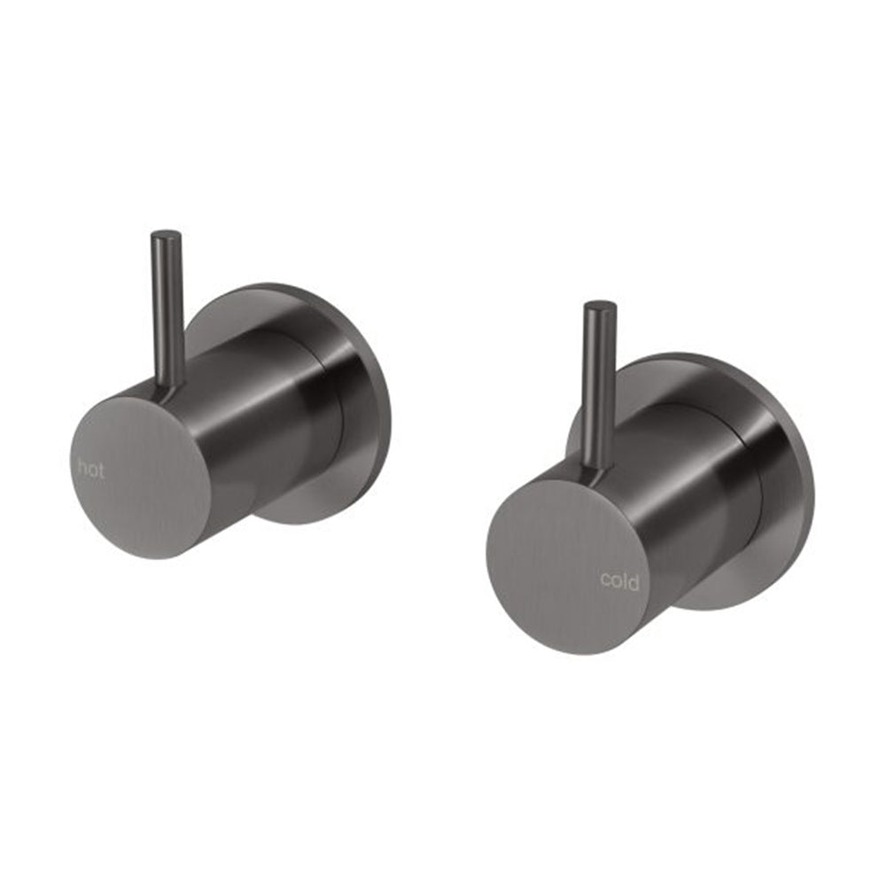 Phoenix Vivid Slimline Wall Top Assemblies Brushed Carbon VS060-31-1