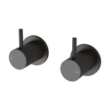 Phoenix Vivid Slimline Wall Top Assemblies 15mm Extended Spindles Matte Black VS067-10-1