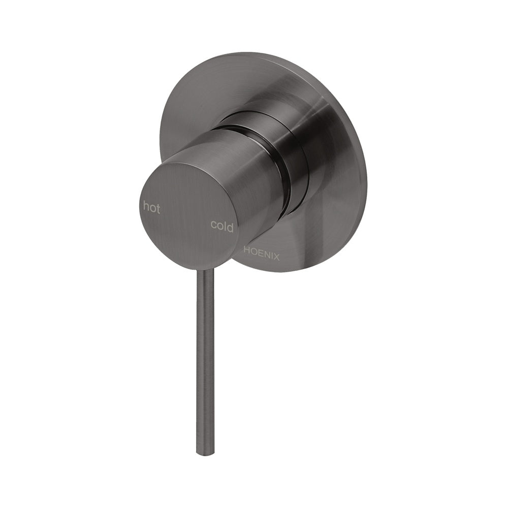 Phoenix Vivid Slimline SwitchMix Shower / Wall Mixer Brushed Carbon VS2800-31-1