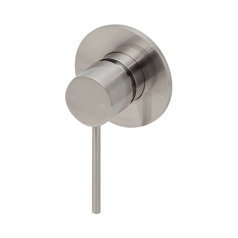 Phoenix Vivid Slimline SwitchMix Shower / Wall Mixer Brushed Nickel VS2800-40-1