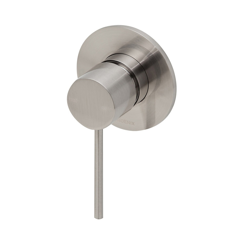 Phoenix Vivid Slimline SwitchMix Shower / Wall Mixer Fit-Off Kit Brushed Nickel VS2805-40-1