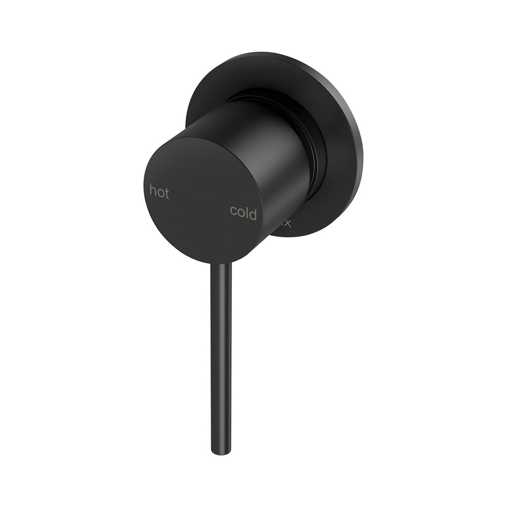 Phoenix Vivid Slimline SwitchMix Shower / Wall Mixer 60mm Backplate Matte Black VS2801-10-1