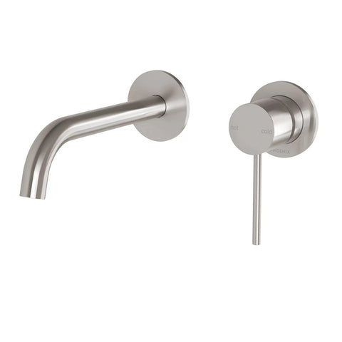 Phoenix VS SwitchMix Wall Basin/Bath Mixer Set 60mm Lead Free Brushed Nickel VS2814-40-1