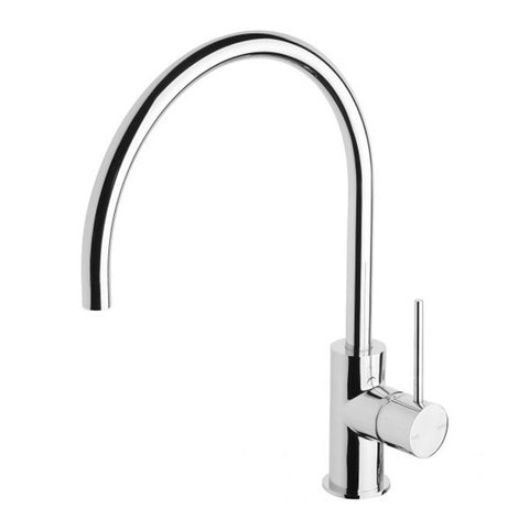 Phoenix Vivid Slimline Sink Mixer 220mm Gooseneck Chrome VS733-00-1