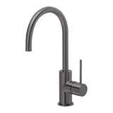 Phoenix Vivid Slimline Sink Mixer 160mm Gooseneck Brushed Carbon VS735-31-1