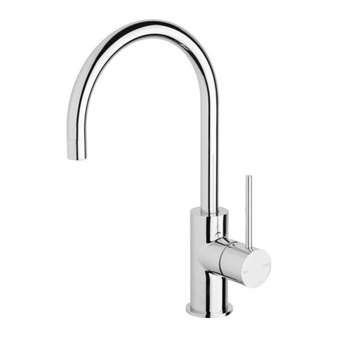 Phoenix Vivid Slimline Sink Mixer 160mm Gooseneck Chrome VS735-00-1