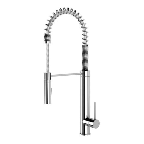 Phoenix Vivid Slimline Tall Spring Sink Mixer 200mm Chrome VS736-00-1
