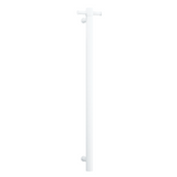 Thermogroup Vertical Heated Towel Rail w/ Hook Matte White VS900HMW