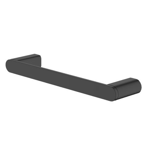Abey Vela Single Towel Rail 250mm Black VSTR250-B