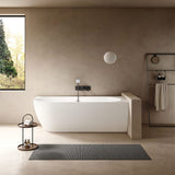 Kaskade Pure Bianca Corner Back To Wall Bath Right Hand 1500mm Matte White VX90-1500-NIK8698NA