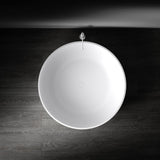 Kaskade Pure Rafaella Freestanding Round Stone Bath 1500mm Matte White VX69-1500-NIK8610NA